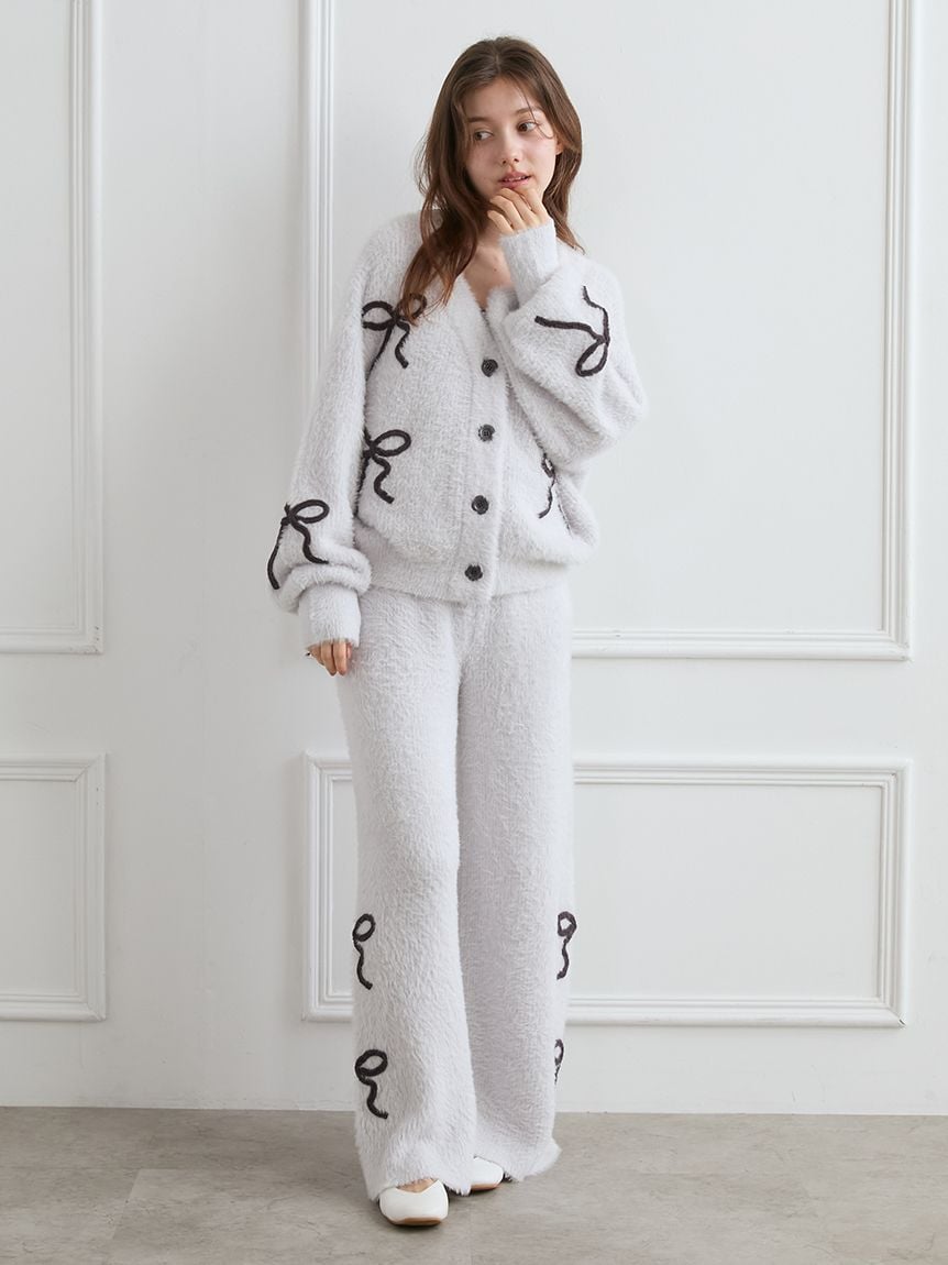 HALLOWEEN】リボンフェザーカーディガン(カーディガン・ガウン