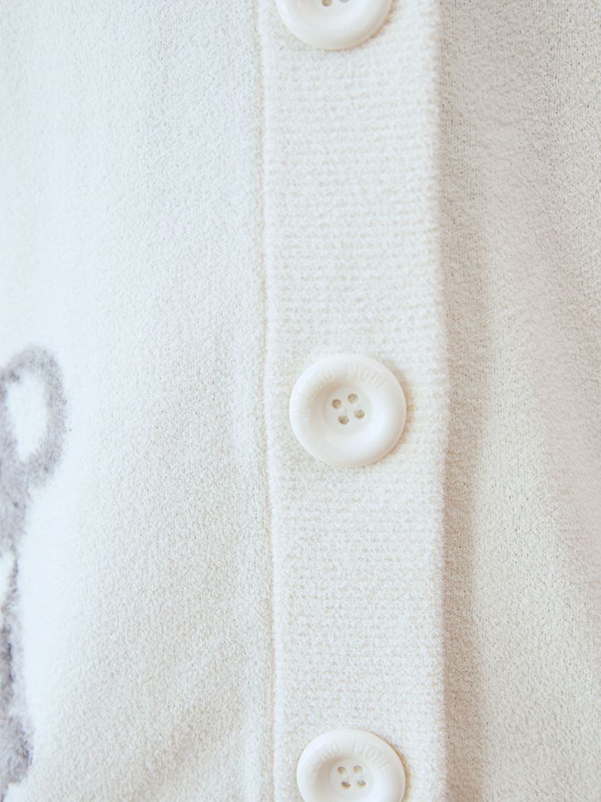 最終値下げ ジェラートピケ コアラジャガードカーディガン コアラジャガードカーディガン(カーディガン・ガウン)｜ルーム