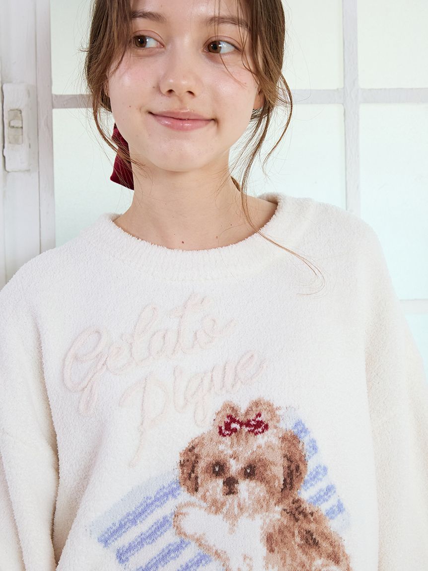 ジェラートピケ シーズージャガードプルオーバー店舗限定カラー ジェラートピケ gelato pique シーズージャガードプルオーバー