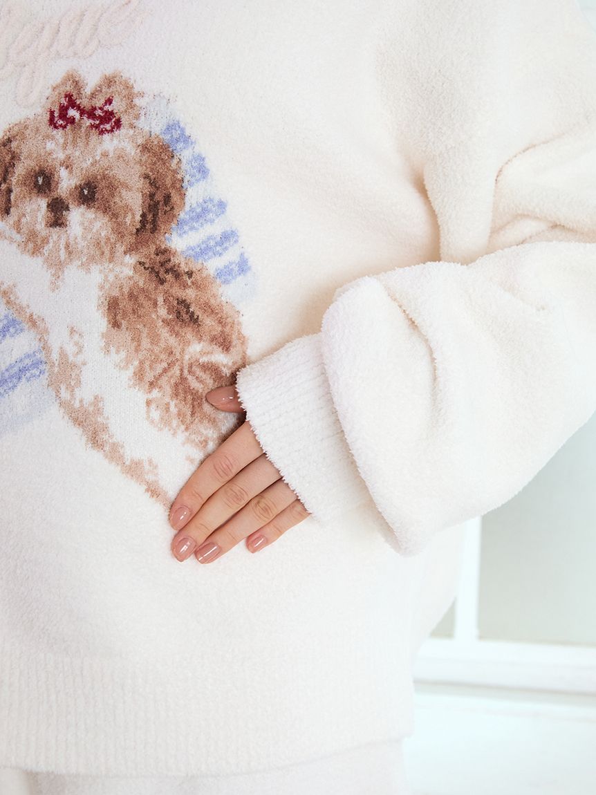 シーズージャガードプルオーバー(ニットプルオーバー)｜ルームウェア