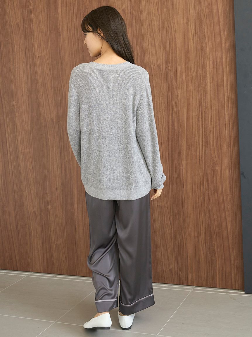 スムーズィーラメカーディガン(カーディガン・ガウン)｜ルームウェア