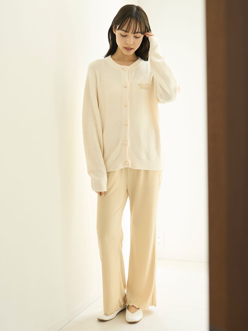 マカロン釦カーディガン(カーディガン・ガウン)｜ルームウェア