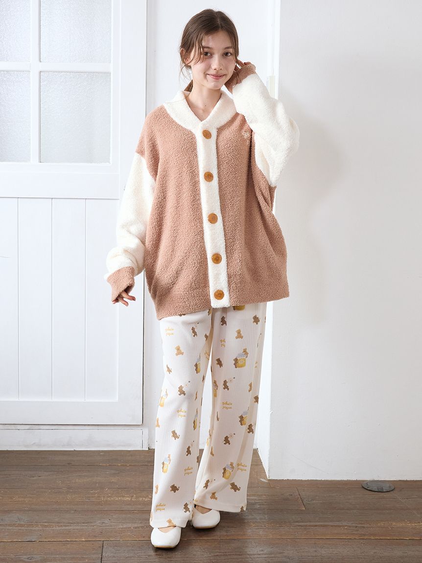 ジェラートピケ　もこもこ　カーディガン　パジャマ　パンツ　福袋　M〜L ジェラートピケ もこもこ カーディガン パジャマ パンツ 福袋 M
