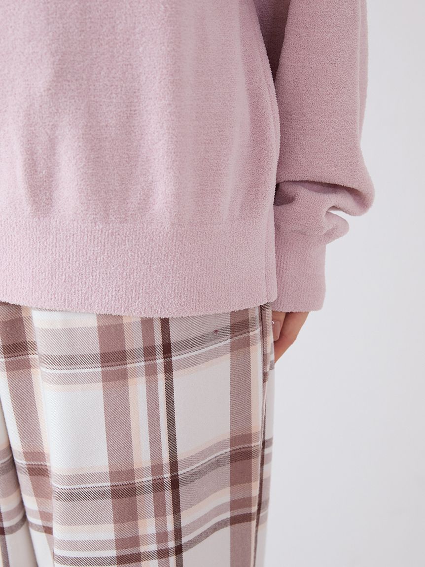 ジェラートピケ トラッドアイスクリームジャガードプルオーバー ロングパンツ gelato pique（ジェラートピケ） パジャマ ルームウェア トラッド