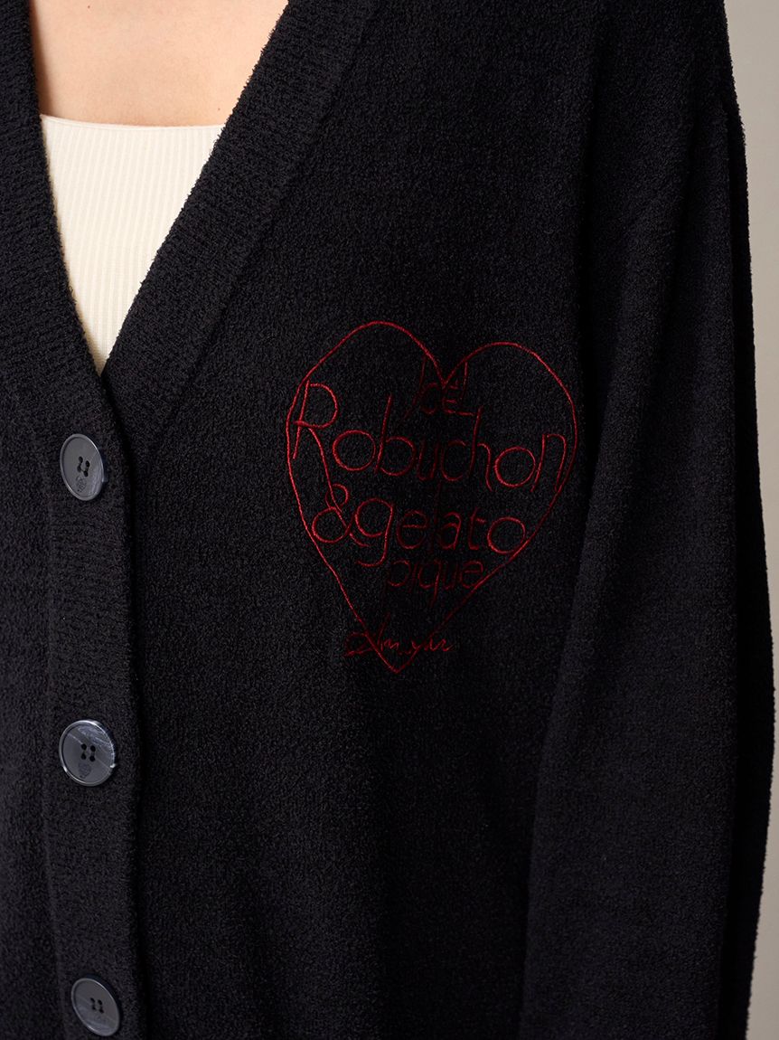 新品 ジェラートピケ JOEL ROBUCHON スムーズィーシルクカーディガン JOEL ROBUCHON】スムーズィーシルクカーディガン(カーディガン