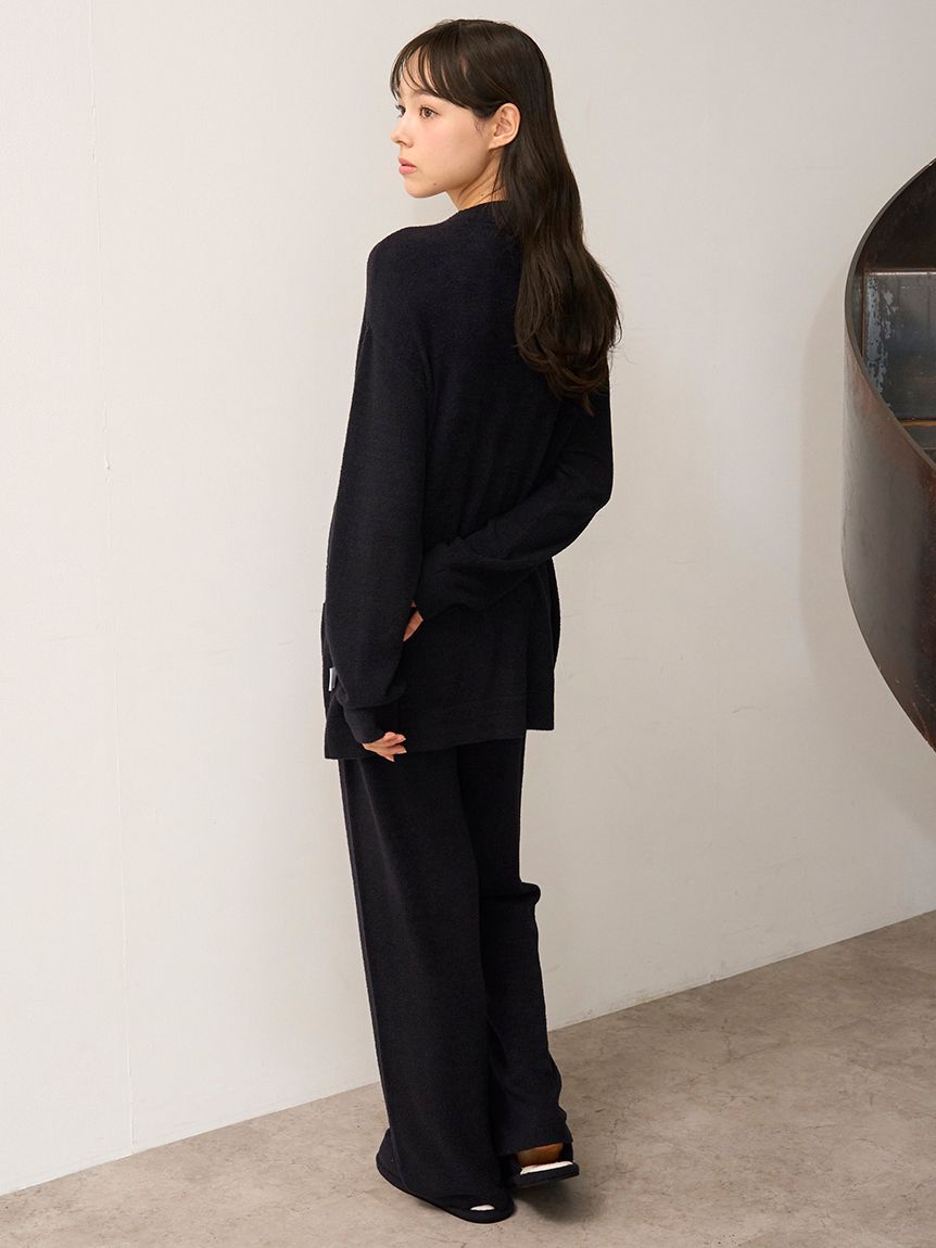 JOEL ROBUCHON】スムーズィーシルクカーディガン(カーディガン・ガウン