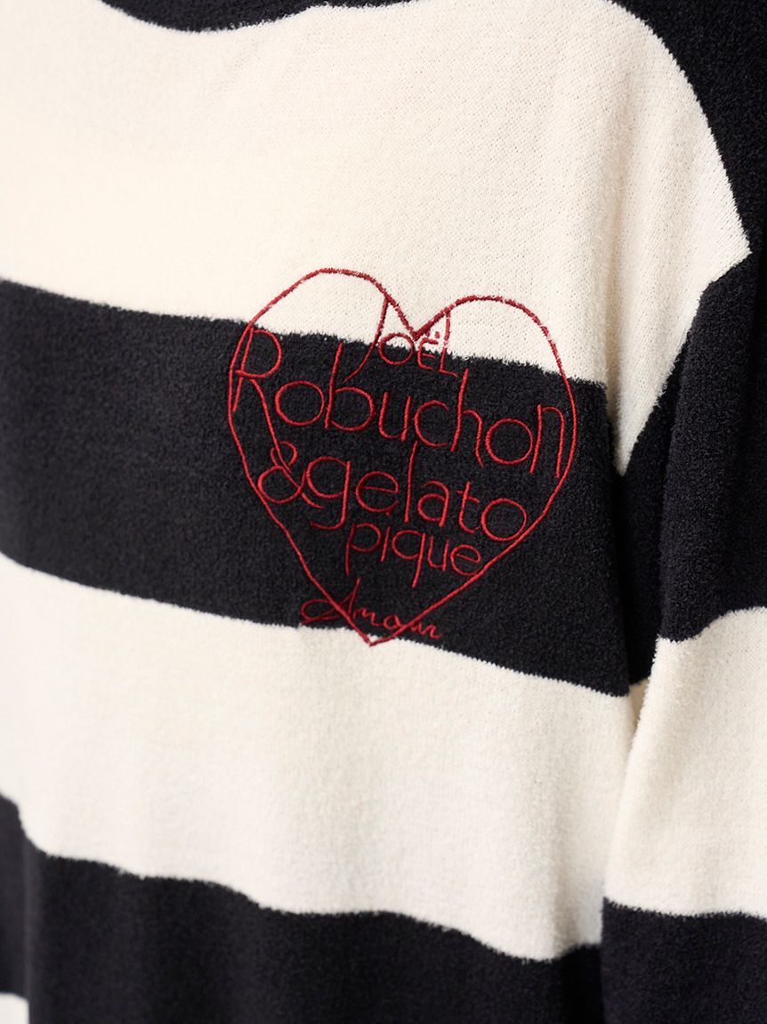 JOEL ROBUCHON】スムーズィーシルクプルオーバー(ニットプル