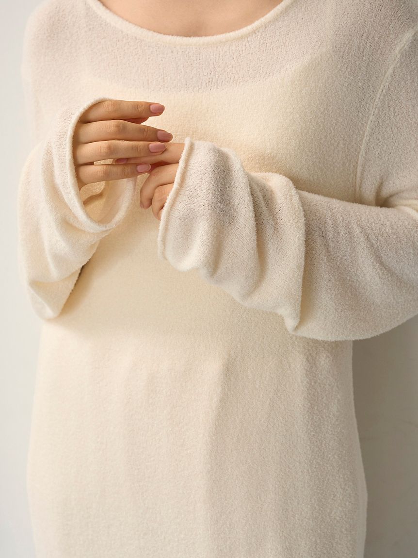 シアー プルオーバー(ニットプルオーバー)｜ルームウェア・パジャマ