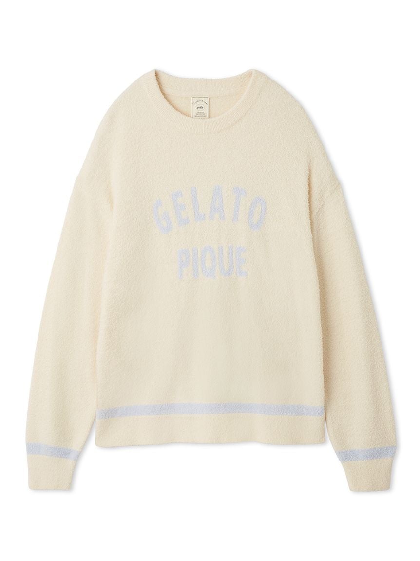 シェリーメイ ジェラートピケ ルームウェア 長袖 スムーズィートリム長袖プルオーバー(ニットプルオーバー