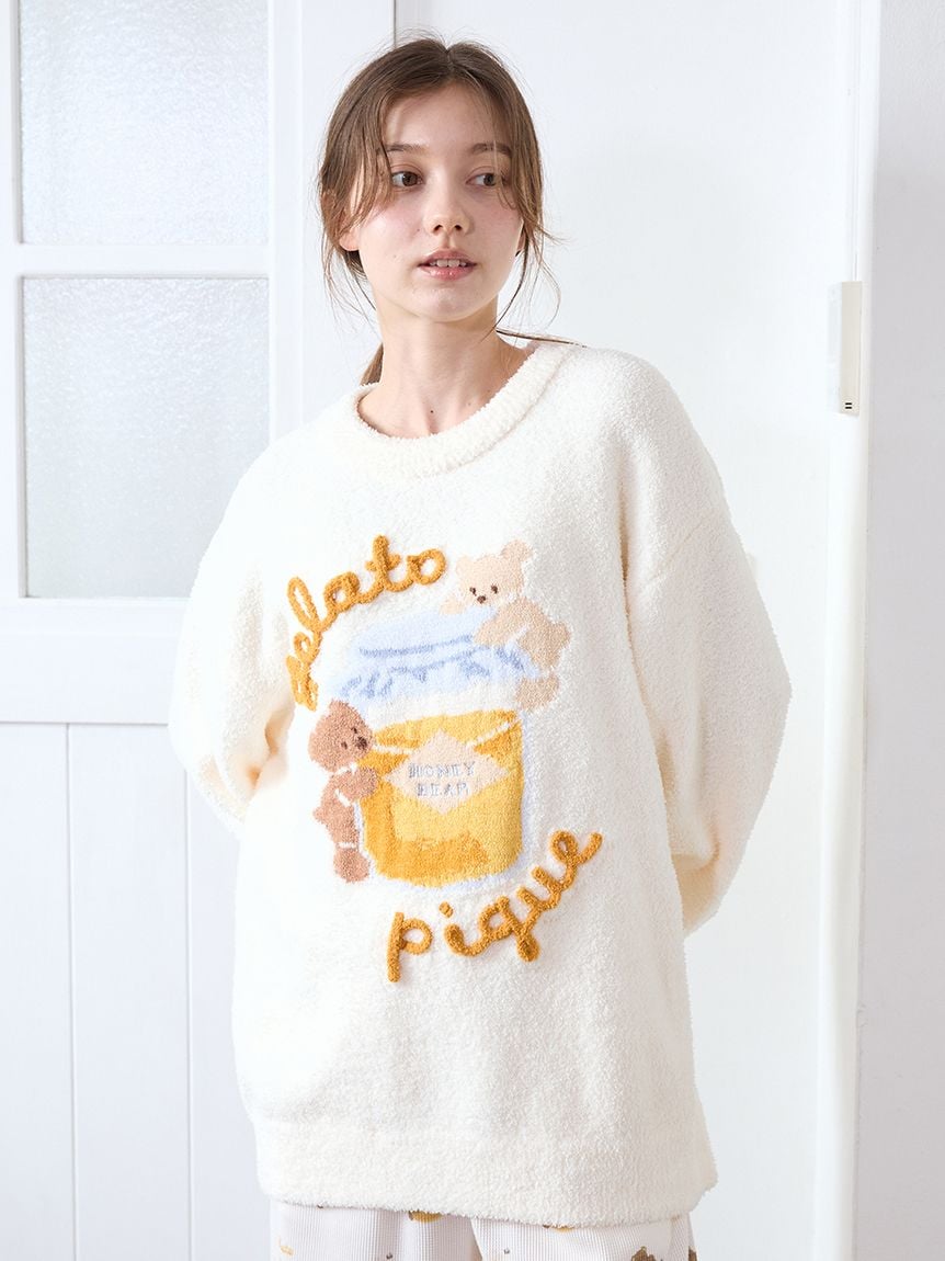 gelato piqué 美品モコモコパジャマ ジェラートピケ gelato pique レディース 【bunny】バニーモコ