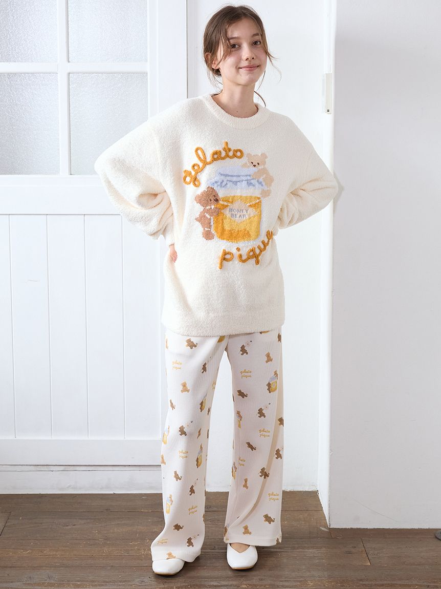 ぐっちページ gelato pique バニーモコ3点セット SET ITEM ｜ルームウェア・パジャマ通販のgelatopique