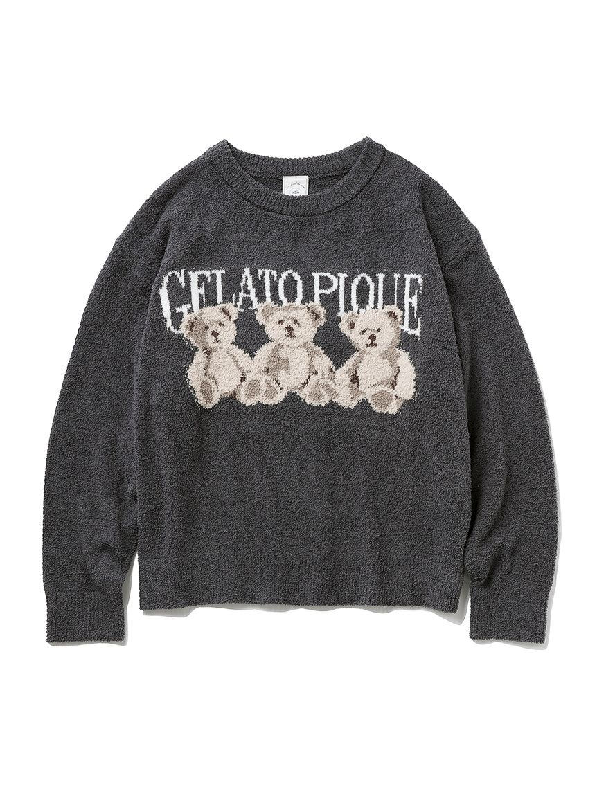 モチーフジャガードプルオーバー(ニットプルオーバー)｜ルームウェア