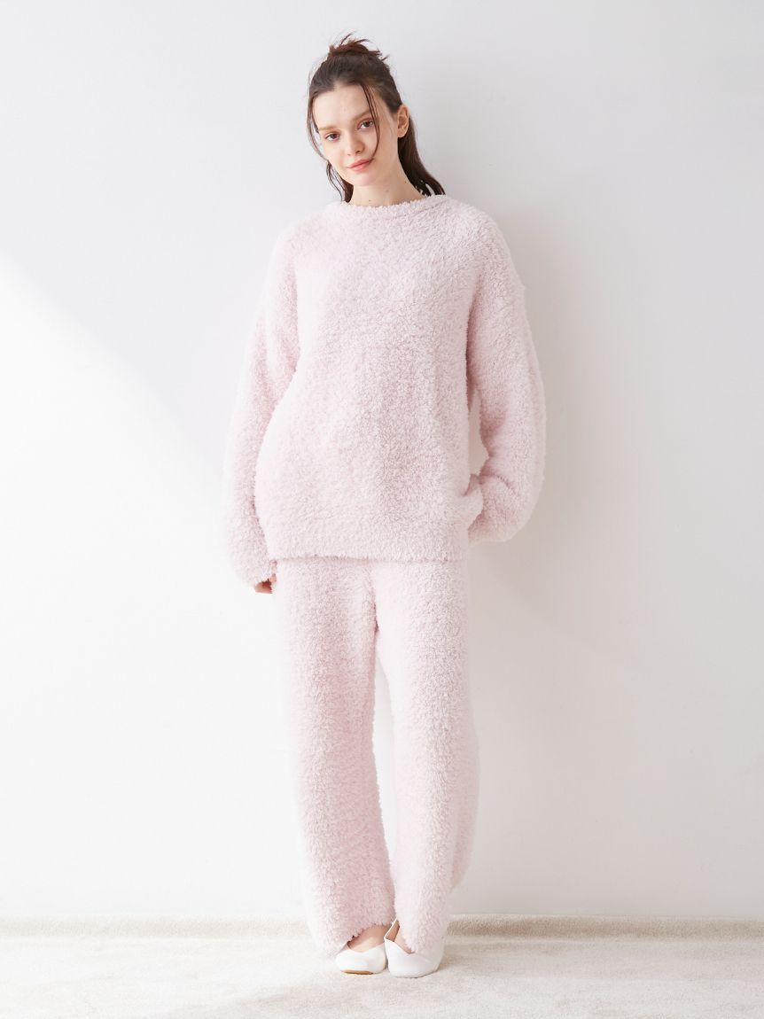 【最終お値下げ】新品ジェラートピケ・プルオーバー&ロングパンツ 大人気!! gelato pique ブルドッグプルオーバー&ロングパンツSET