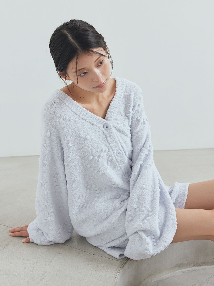 ジェラートピケ　バレンタイン 限定　ハート柄 ルームカーディガン ♡ ジェラートピケ バレンタイン 限定 ハート柄 ルームカーディガン ♡