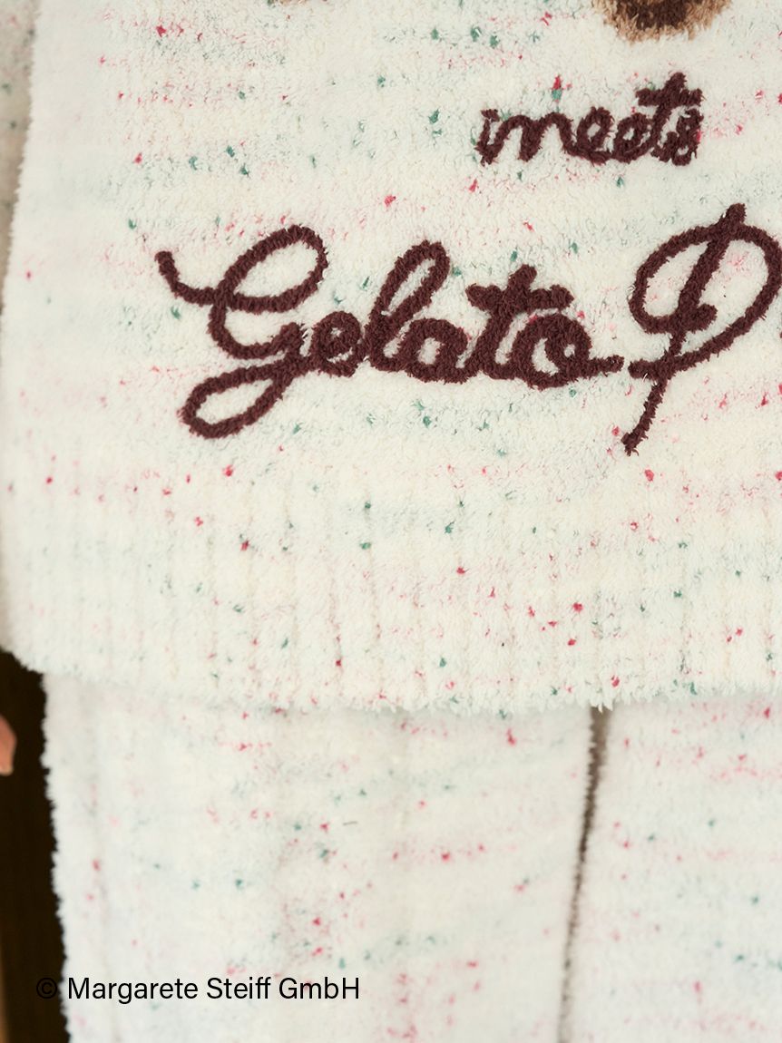 Steiff】パウダーネップジャガードプルオーバー(ニットプルオーバー