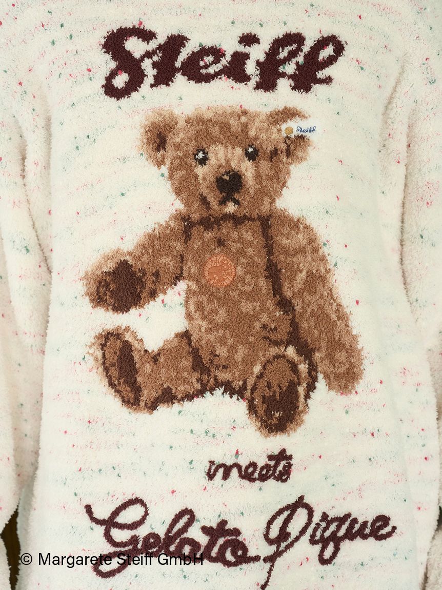 Steiff】パウダーネップジャガードプルオーバー(ニットプルオーバー