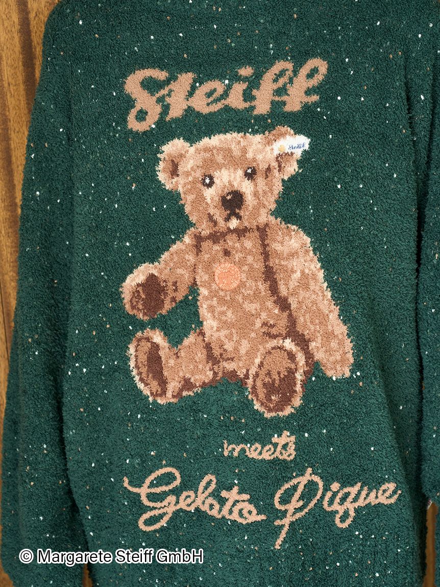 Steiff】パウダーネップジャガードプルオーバー(ニットプルオーバー