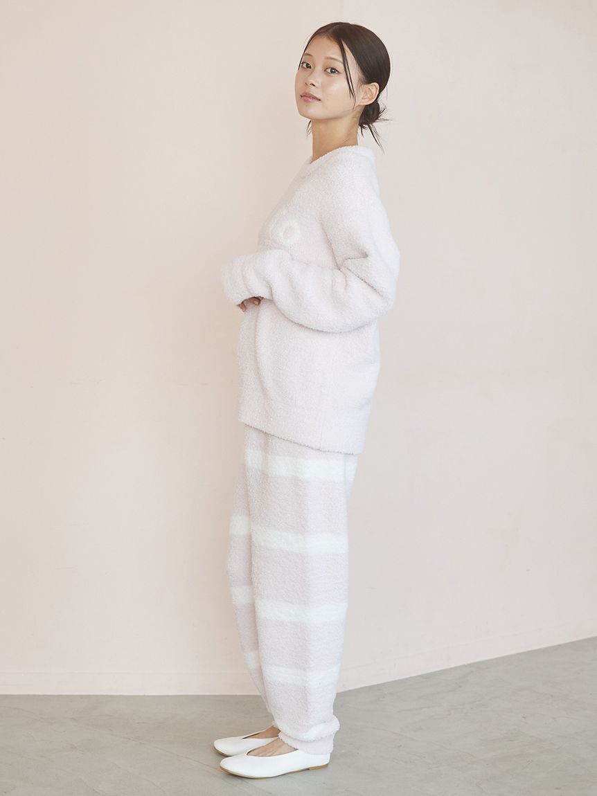 パウダーロゴジャガードプルオーバー＆ロングパンツセット(ロング