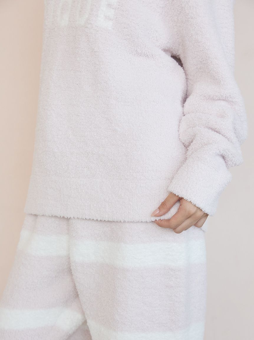 【ジェラートピケ】　トイプードル　ジャガードプルオーバー＆ロングパンツ　パウダー パウダー ドッグ 3柄 ジャガード プルオーバー トイプードル