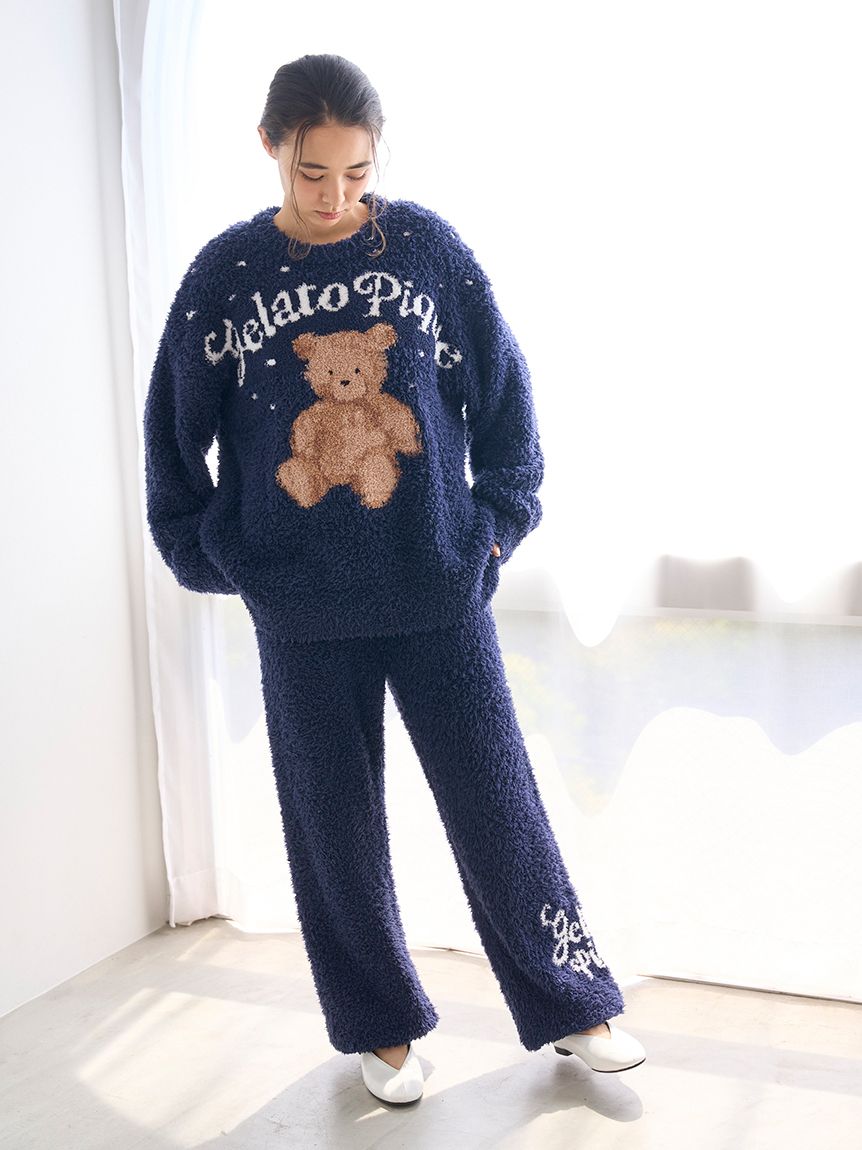 HOLIDAY】ジェラートスノーベアジャガードプルオーバー(ニットプル