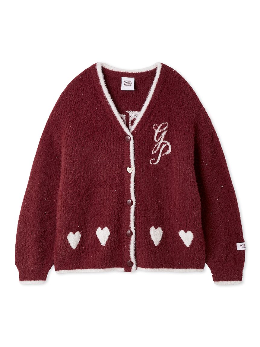 ラメフェザーカーディガン(カーディガン・ガウン)｜ルームウェア