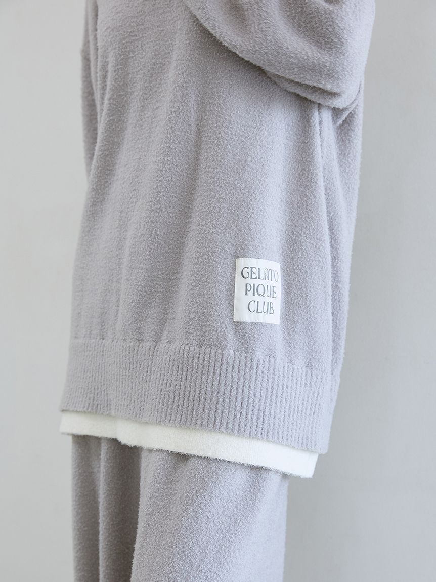 レイヤードホットスムーズィープルオーバー(ニットプルオーバー