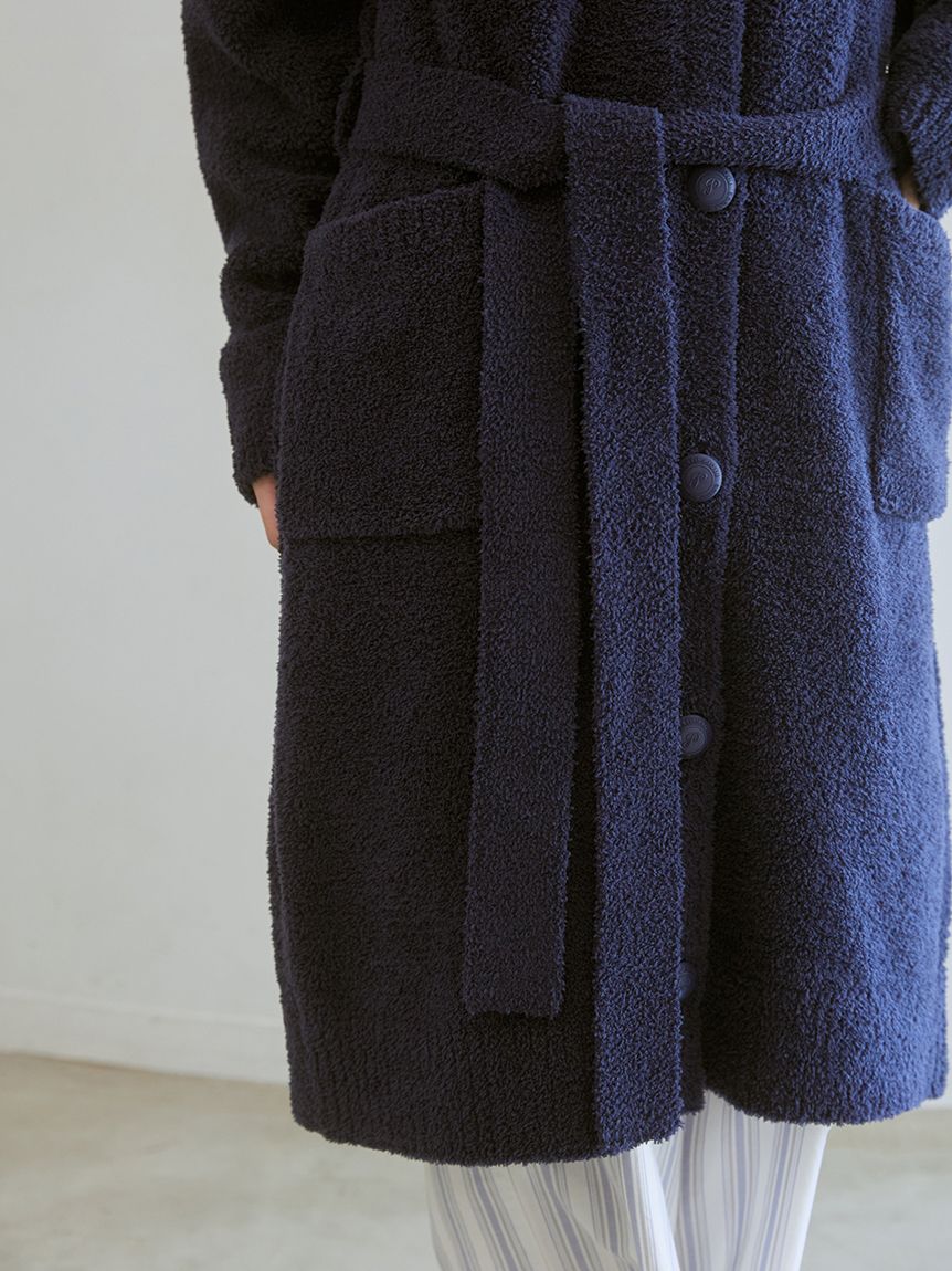 パウダーエンブレムモチーフロングカーディガン(カーディガン・ガウン