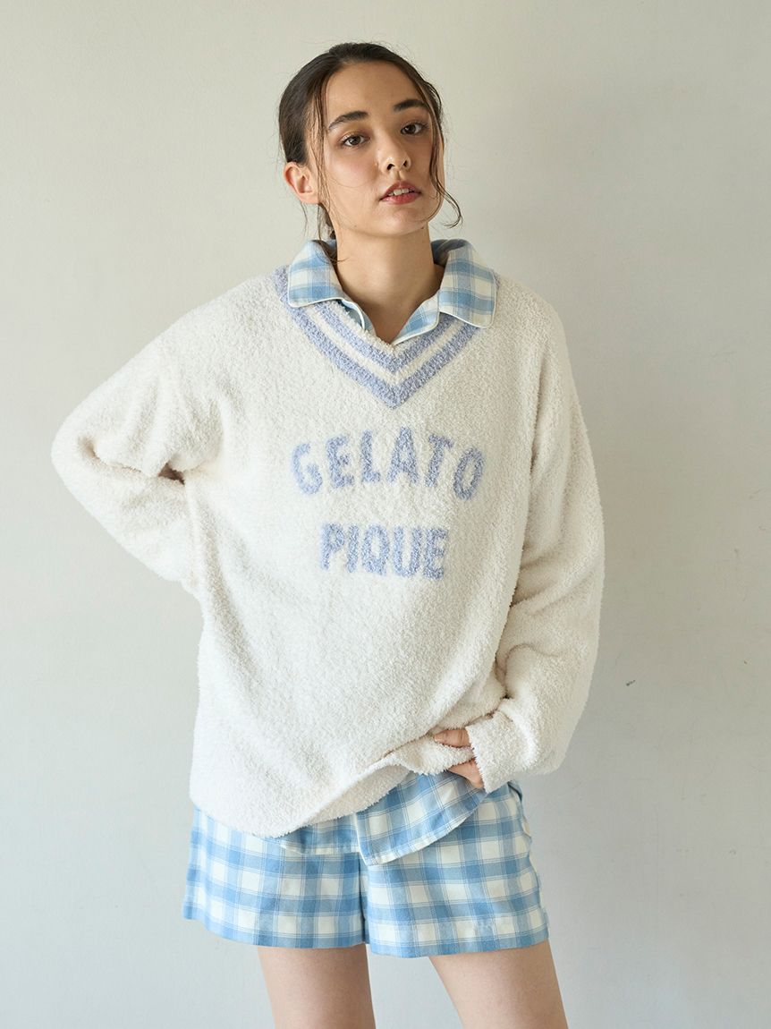 べビモコプレッピープルオーバー(ニットプルオーバー)｜ルームウェア