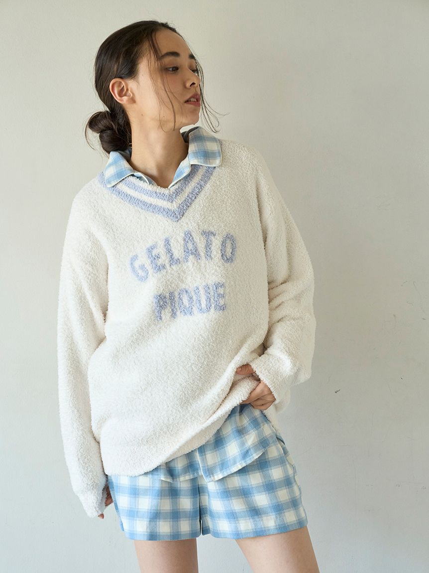 べビモコプレッピープルオーバー(ニットプルオーバー)｜ルームウェア