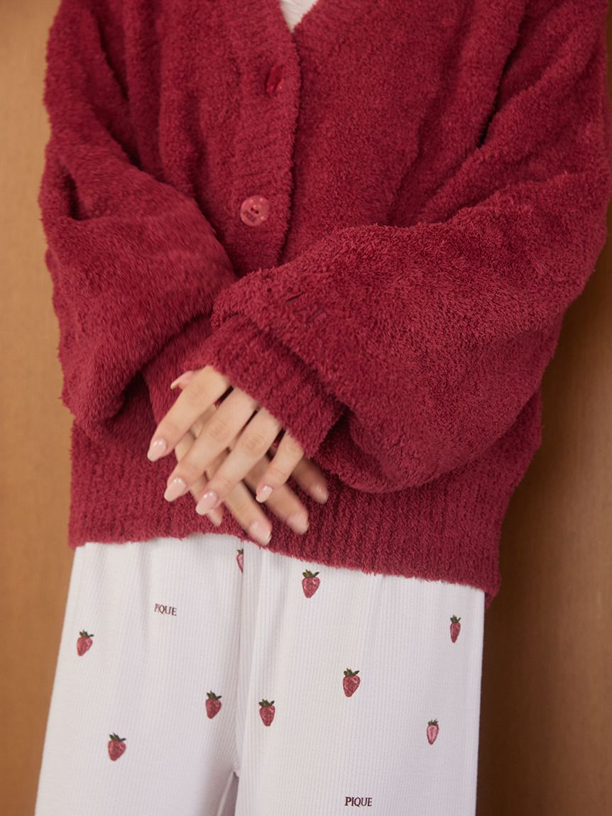 柄編みカーディガン(カーディガン・ガウン)｜ルームウェア・パジャマ