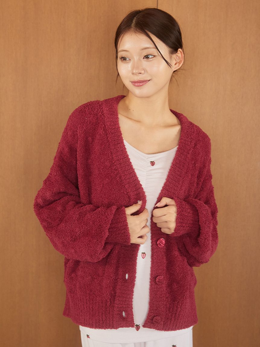 柄編みカーディガン(カーディガン・ガウン)｜ルームウェア・パジャマ