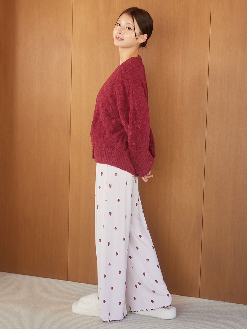 柄編みカーディガン(カーディガン・ガウン)｜ルームウェア・パジャマ
