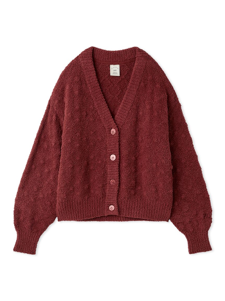 柄編みカーディガン(カーディガン・ガウン)｜ルームウェア・パジャマ