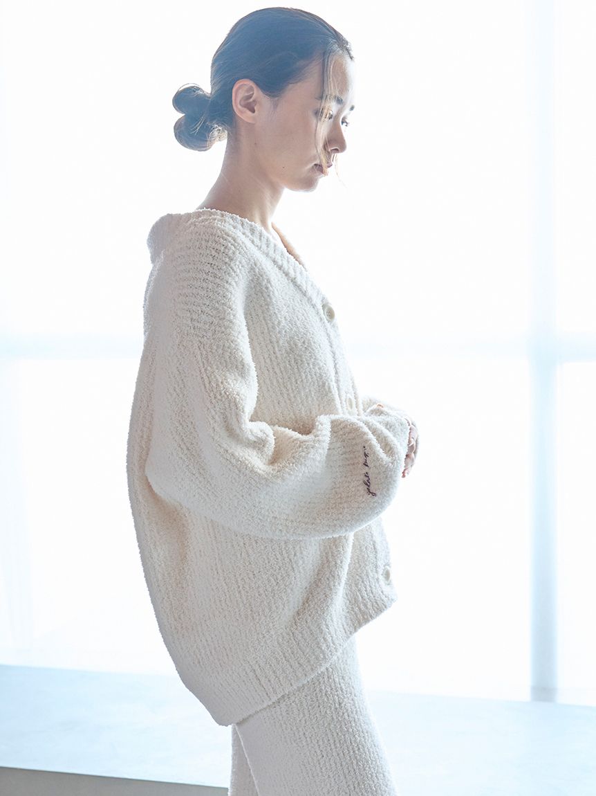 キャピタル　ピーチ裏毛ベースボール カーディガン　サイズ３定価49,280円 Dime Baseball Knit Cardigan / NAVY (ダイム ニット / カーディガン