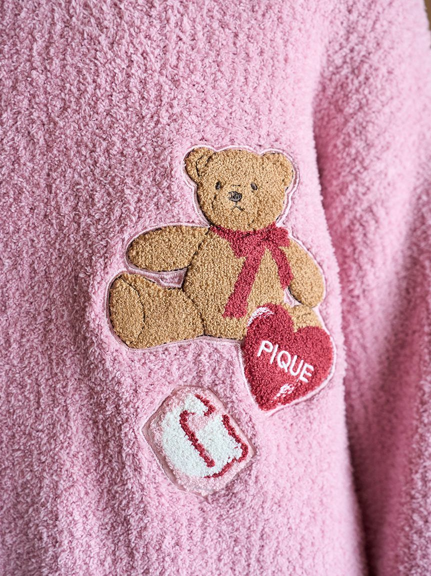 ジェラートピケ　　もこもこ　ピンク　長袖　３点セット　ジェラピケ ジェラートピケ もこもこ ピンク 長袖 3点セット ジェラピケ