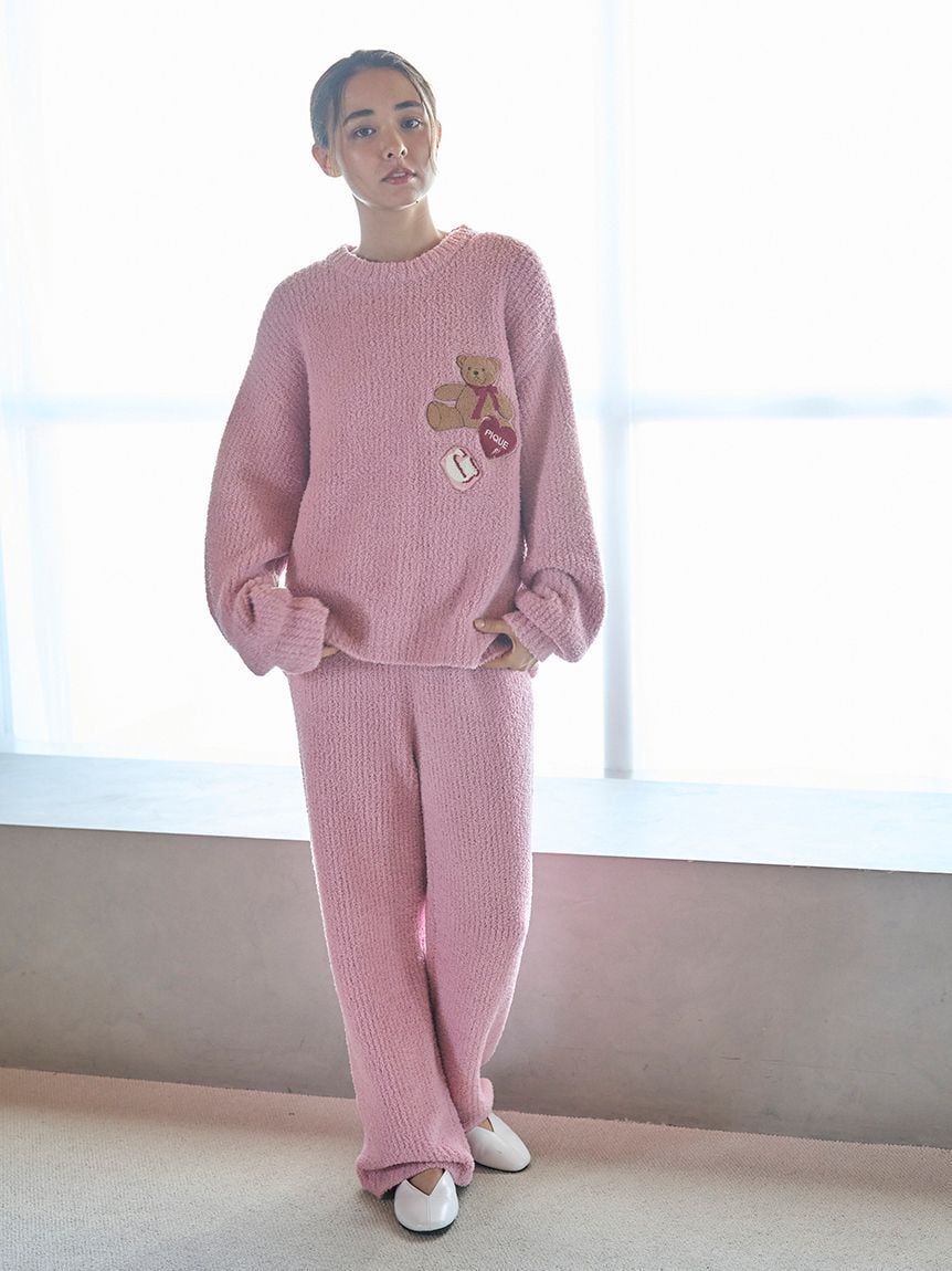 ONLINE限定】ベビモコベアさがらプルオーバー＆ロングパンツセット