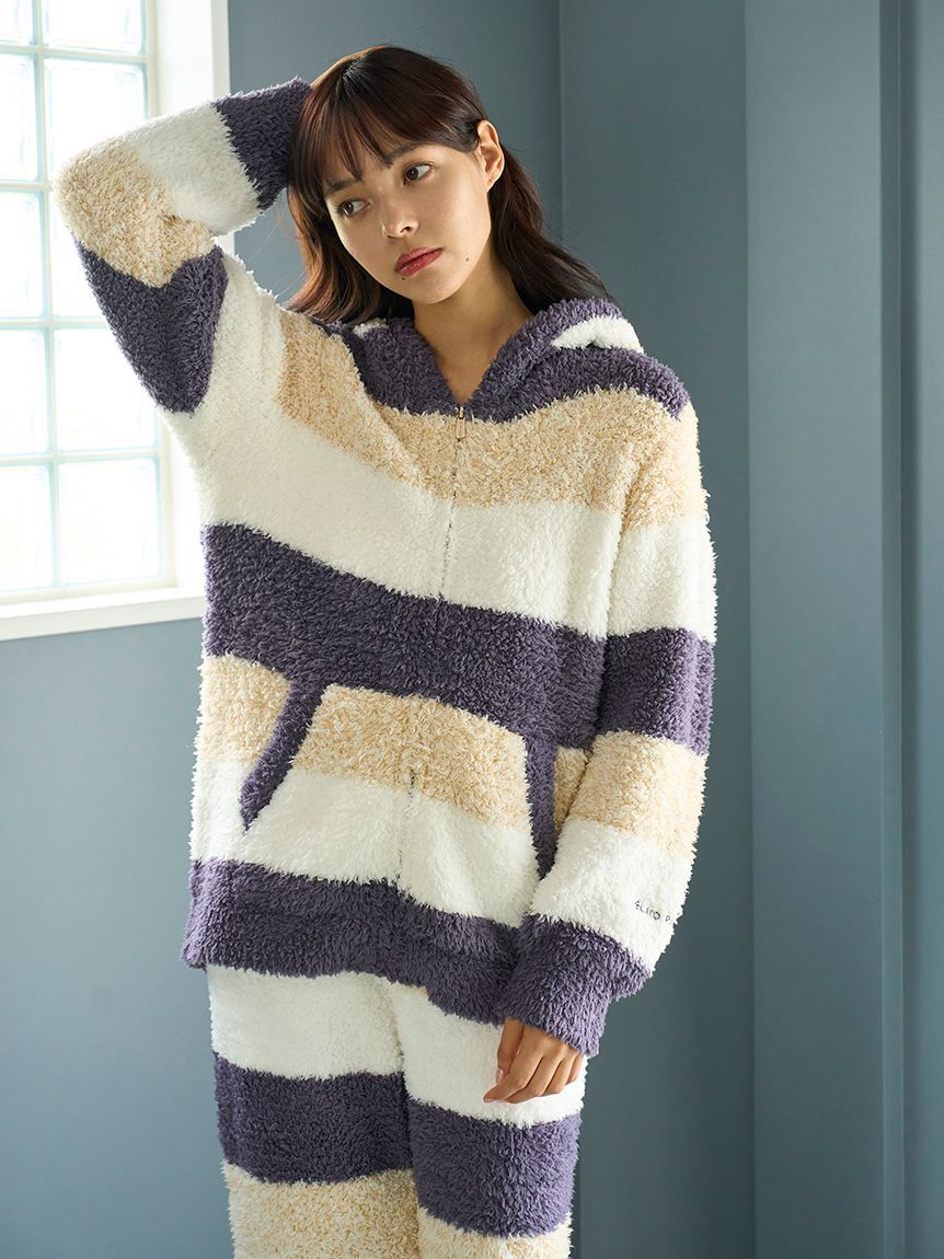 【たなりんさん専用】GELATO PIQUE パーカ＆ショートパンツ 上下セット ONLINE限定】ジェラート3ボーダーパーカ＆ショートパンツセット