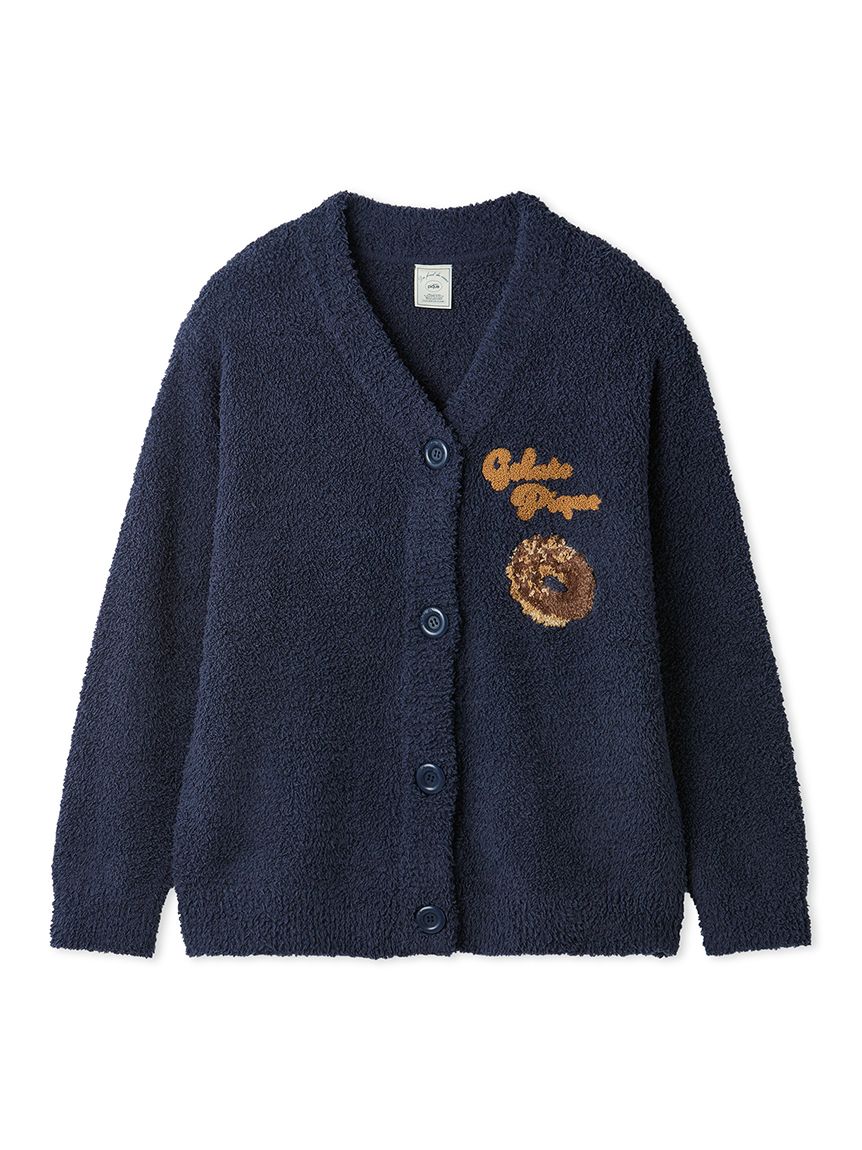 gelato pique（ジェラート ピケ）ドーナツジャガードカーディガン 新品 ドーナツジャガードカーディガン(カーディガン・ガウン)｜ルームウェア