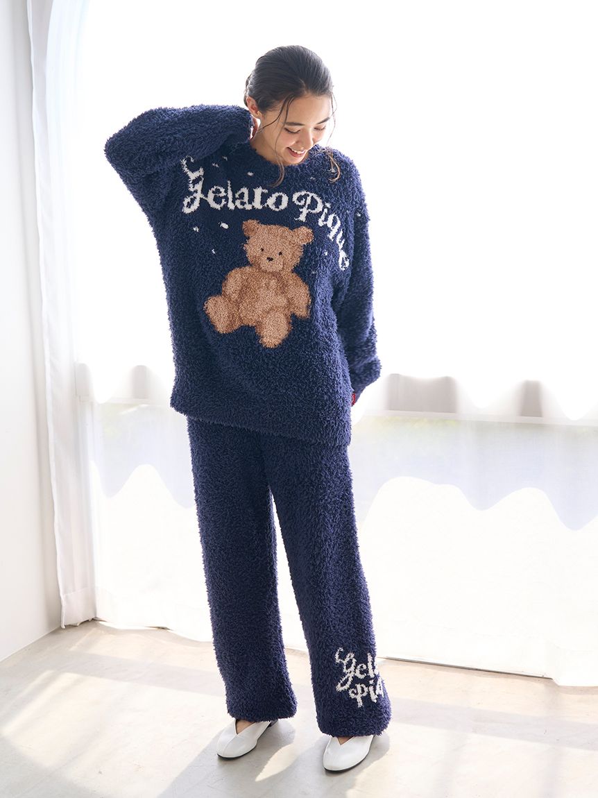 ONLINE限定】【HOLIDAY】ジェラートスノーベアジャガードプルオーバー