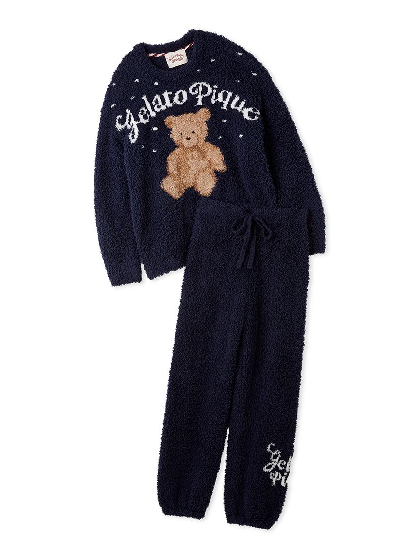 ONLINE限定】【HOLIDAY】ジェラートスノーベアジャガードプルオーバー