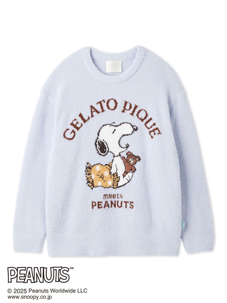 ジェラートピケ　PEANUTS ジャガードプルオーバー＆ジャガードショートパンツ PEANUTS】【ONLINE限定】オリジナルアート ジャガードプル