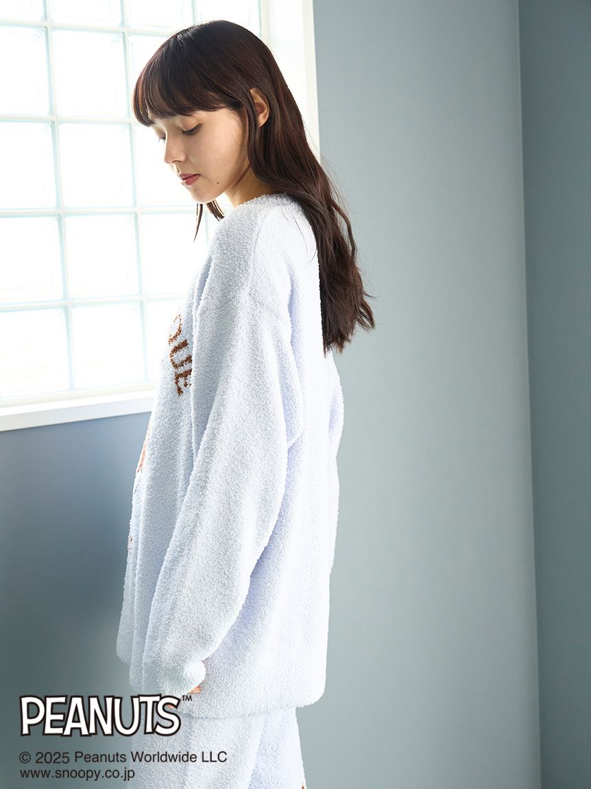PEANUTS】【ONLINE限定】オリジナルアート ジャガードプルオーバー