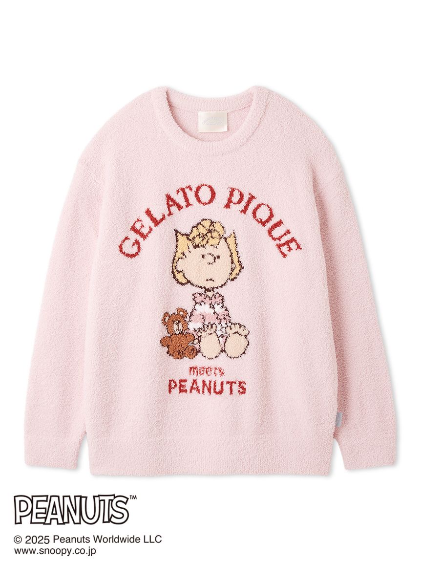 新品☆gelato pique【PEANUTS】Tシャツ＆ロングパンツ セット PEANUTS】オリジナルアート ワンポイントロンT(カットソー・Tシャツ