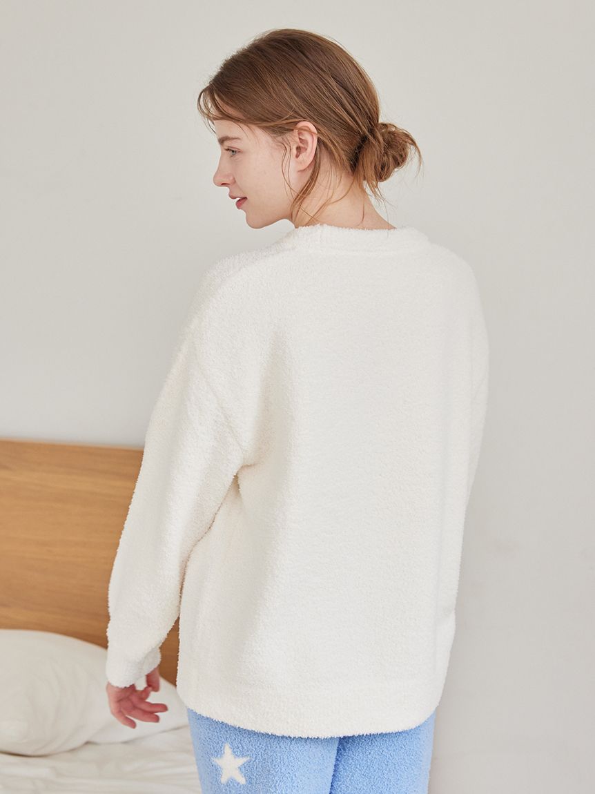 スカーフDOG ジャガードプルオーバー(ニットプルオーバー)｜ルーム