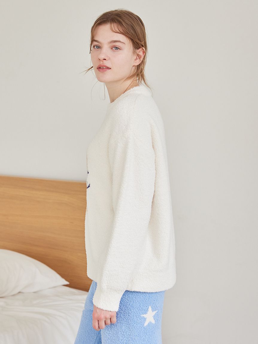 スカーフDOG ジャガードプルオーバー(ニットプルオーバー)｜ルーム