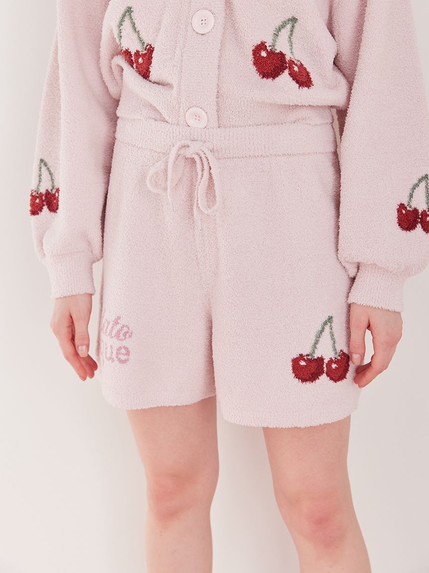 ONLINE限定】べビモコチェリージャガードプルオーバー&ショートパンツ