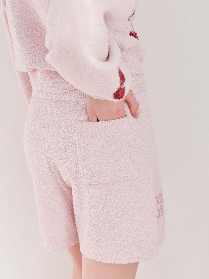 ONLINE限定】べビモコチェリージャガードプルオーバー&ショートパンツ