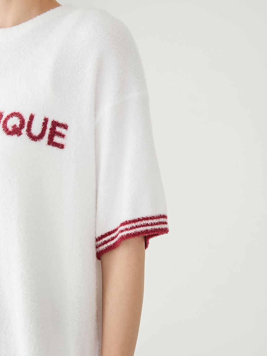 スムーズィーロゴジャガードプルオーバー&ショートパンツセット(ニット