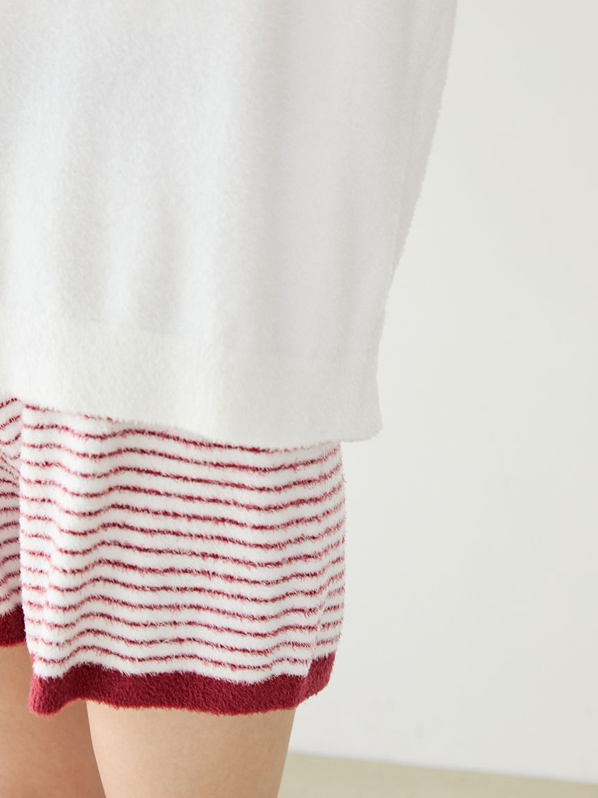 スムーズィーロゴジャガードプルオーバー&ショートパンツセット(ニット