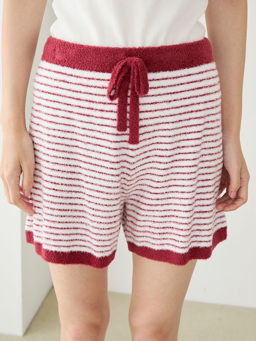 スムーズィーロゴジャガードプルオーバー&ショートパンツセット(ニット